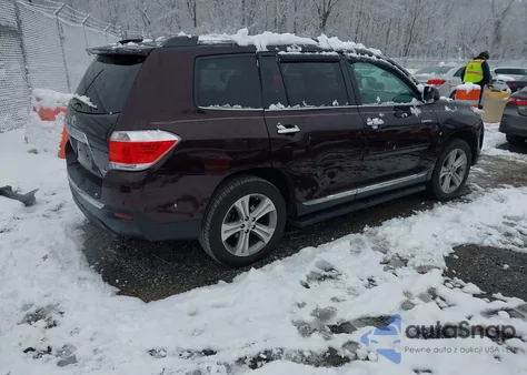 2012 Toyota Highlander Limited V6 из США, поврежденный, VIN 5TDDK3EH6CS110015